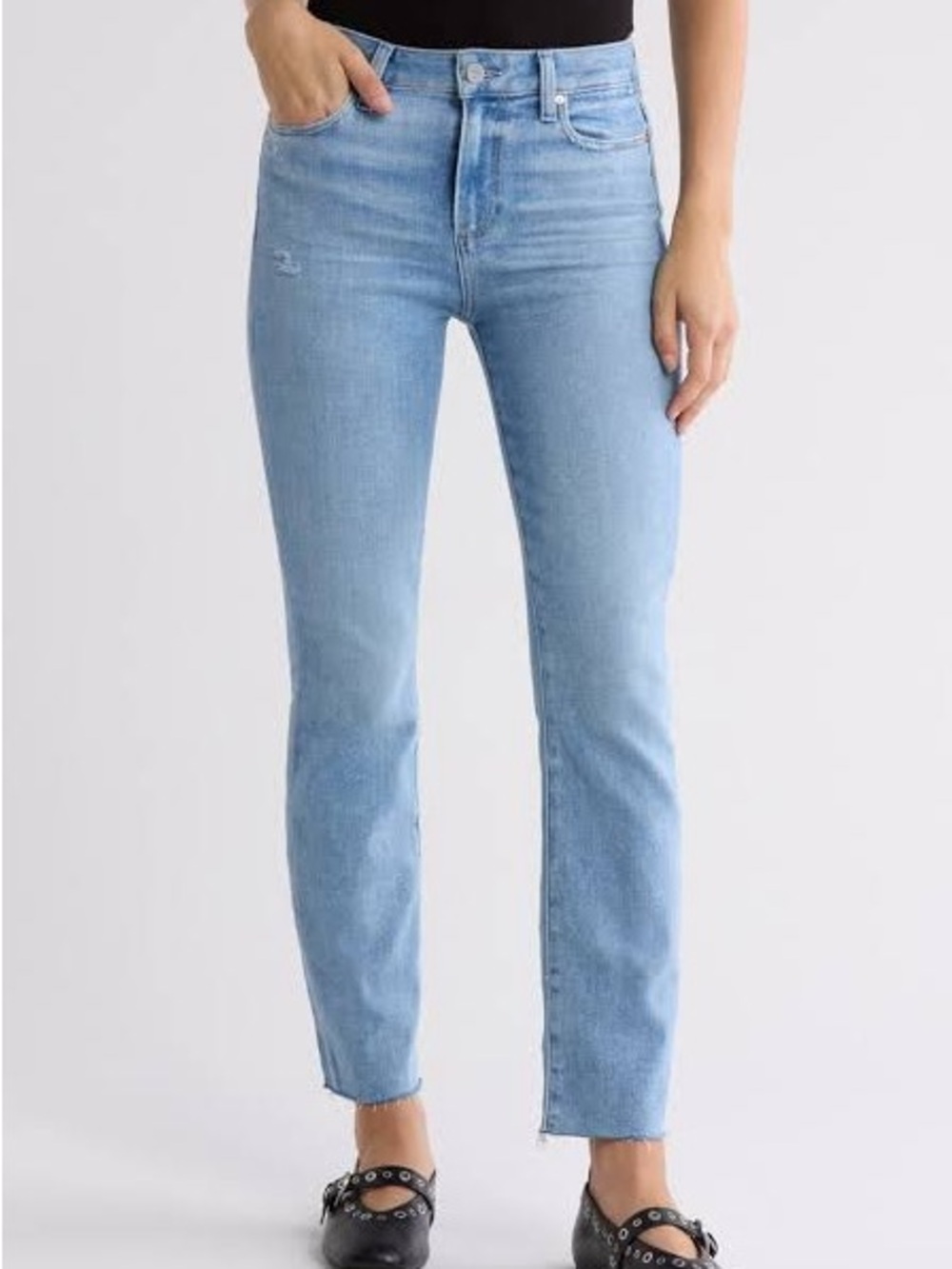 Paige Cindy High-Rise Straight Jeans - Women's
